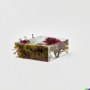 dall-e-2022-07-30-03.11.25-solid-block-of-clear-transparent-resin-_-gelatin-with-moss-and-flowers-embedded-inside-terrarium-...