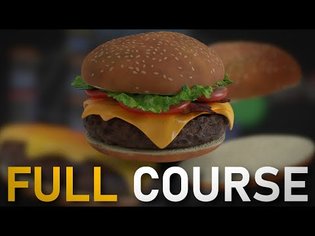 Blender Hamburger [FULL COURSE]