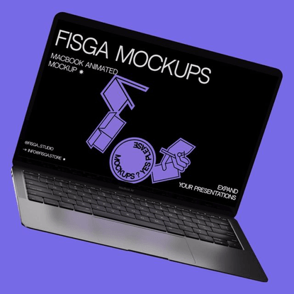 fisga on Instagram: “our brand new MacBook Air animated 4k mockup, with a transparent background and realistic reflections. ...