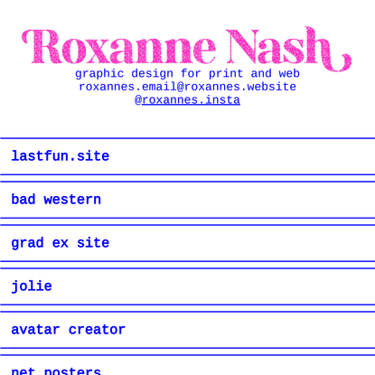 r0x@nn3′$ S!t3