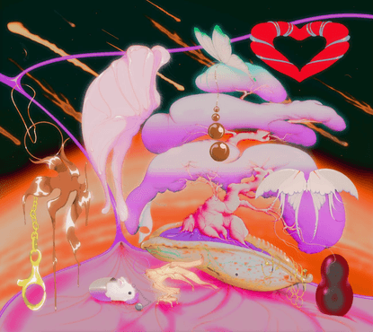 Souvenir03_F (Pull up Pull up), 2019 by Ram Han