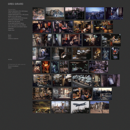 Greg Girard - Work - Kowloon Walled City