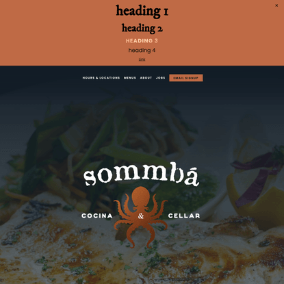 Sommba | Spanish Restaurant in Mt Pleasant, SC