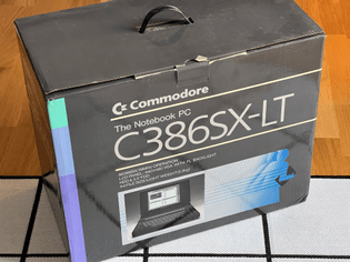 Commodore The Notebook PC C386SX-LT