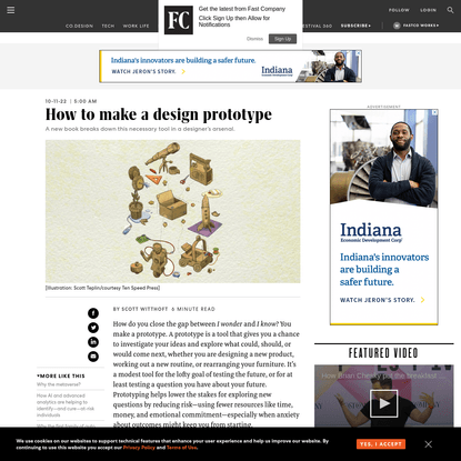 How to make a design prototype