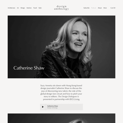 Catherine Shaw — Design Anthology