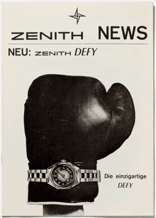 Zenith Defy A3642 Ad (Boxing Glove)