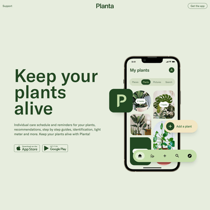 Plant care app - Keep your plants alive | Planta