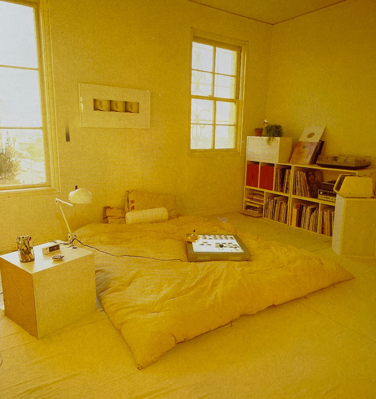 April Greiman and Jayme Odgers Los Angeles home circa 1979