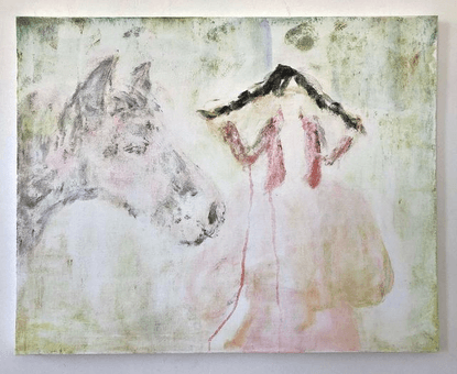 Frankie Gardiner on Instagram: "Remnants of Memories, oil on canvas, 24x30”"