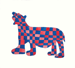 Checkered Bear by Saimaiyu Akesuk