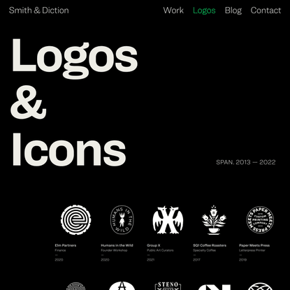 Smith & Diction - Branding & Design Studio - Logos