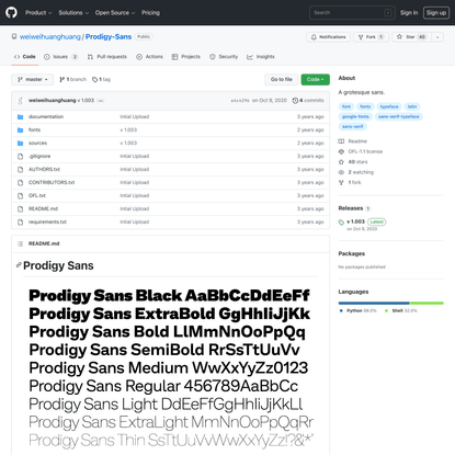 open source typefaces — Are.na