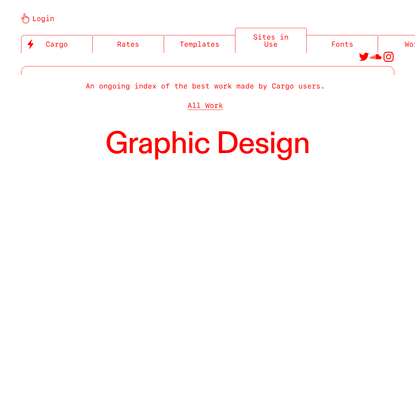 Graphic Design - Cargo