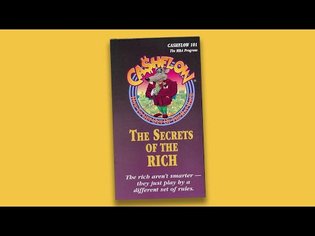 CASHFLOW The Secrets of the Rich VHS 1996