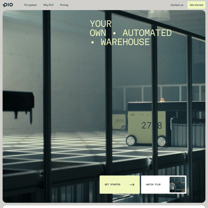 Pio© | Warehouse Automation - Free Your Business