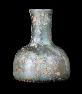 Ancient Roman Glass Flask