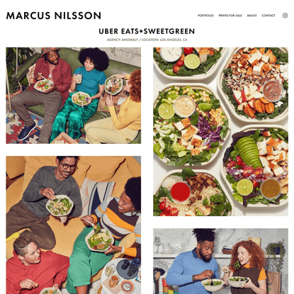 Uber Eats + Sweetgreen — Marcus Nilsson