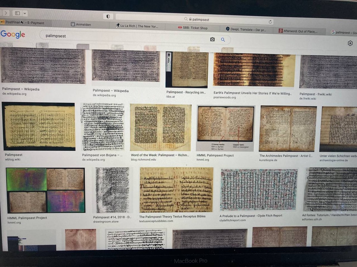 the palimpsest — Are.na