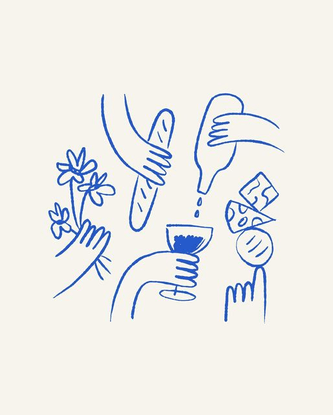 Molly Wellington - Designer on Instagram: “1/3 - Illustrations all the way over in California for @savorcharcuterie 🌞 Chacut...