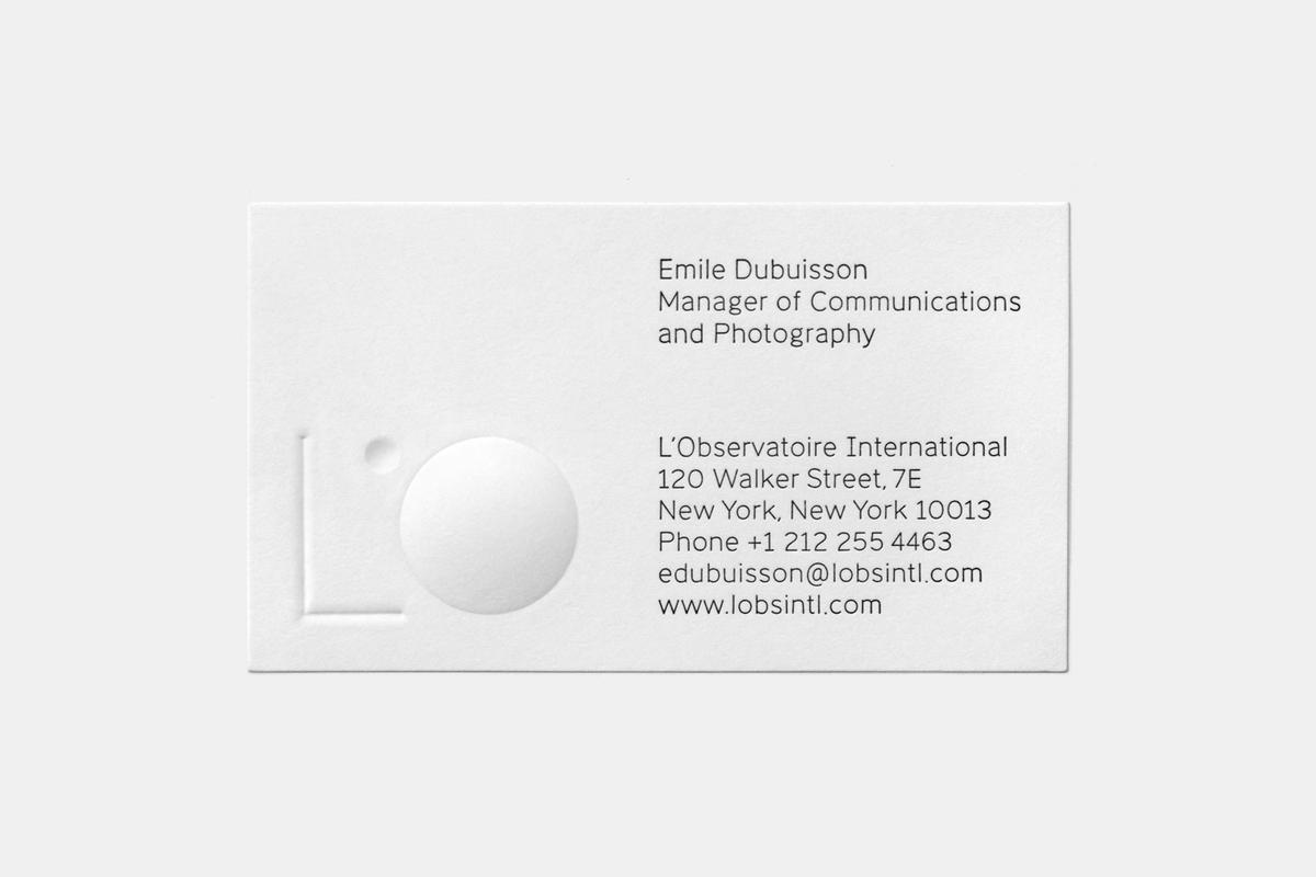 05-LObservatoire-International-Branding-Embossed-Business-Card-Triboro-New-York-USA-BPO.jpg