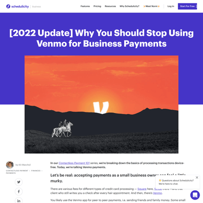 Why You Should Stop Using Venmo for Business Payments