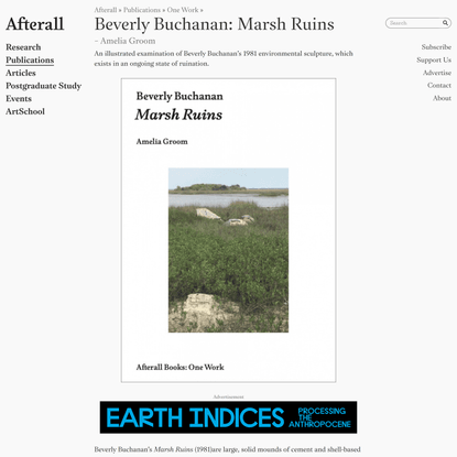 Afterall - Beverly Buchanan: Marsh Ruins
