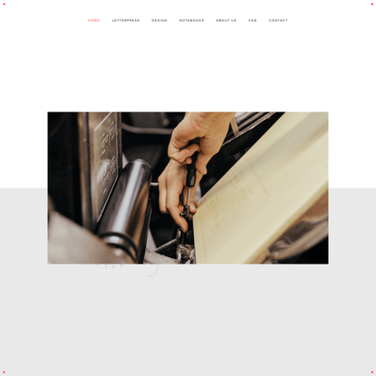 Letterpress and Design – Hungry Workshop