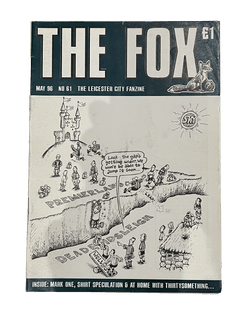 An 1996 issue of The Fox, a Leicester City football fanzine