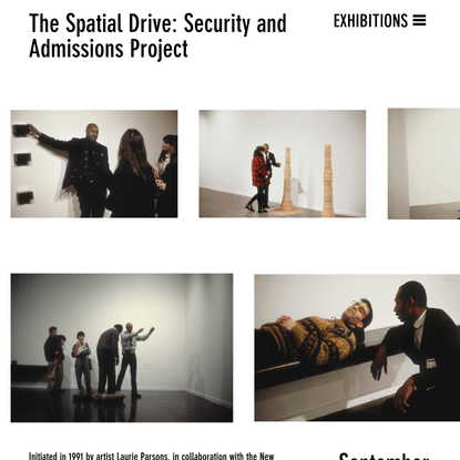 Exhibitions - New Museum Digital Archive