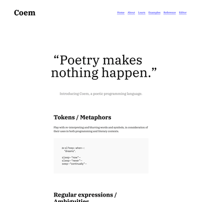 Coem | Home