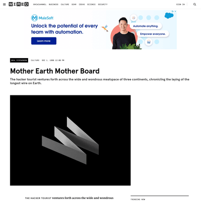 Mother Earth Mother Board