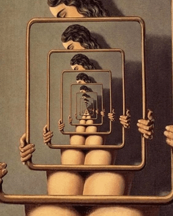 Les Liaisons Dangereuses, (Dangerous Liaisons), painted in 1926 by René Magritte