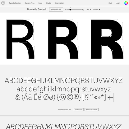 Nouvelle Grotesk