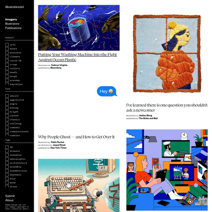 Illustration.lol - Editorial illustrations from around the world