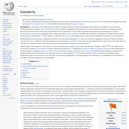 Subsidiarity - Wikipedia