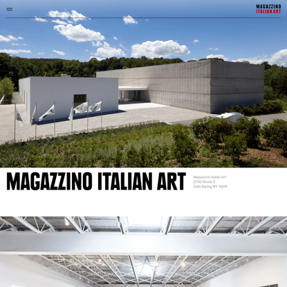 Magazzino Italian Art