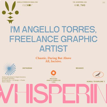 Angello Torres – Graphic Artist