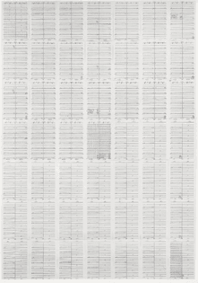Hanne Darboven 49 x 49 (7 x 7 = 49) 1972-73