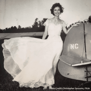 Parachute Wedding Dress