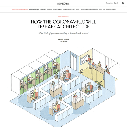How the Coronavirus Will Reshape Architecture