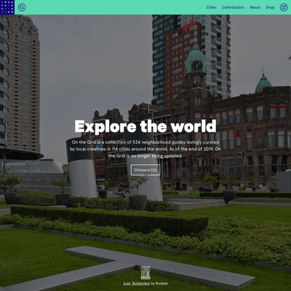On the Grid : City guides by local creatives