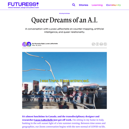Queer Dreams of an A.I.
