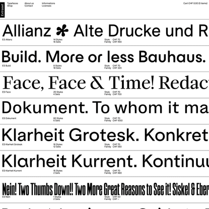 Extraset Type Foundry