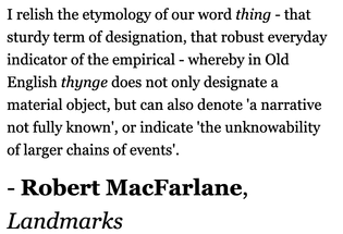 Robert MacFarlane, Landmarks
