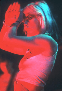 Debbie Harry performing with Blondie in...