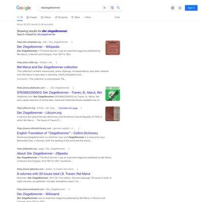 dieziegelbrenner - Google Search