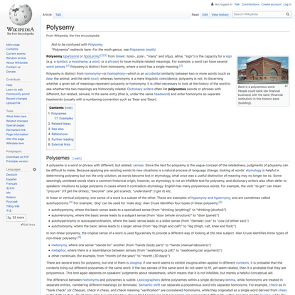 Polysemy - Wikipedia