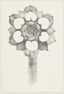 Lee Bontecou, Tenth Stone, 1968, Lithograph