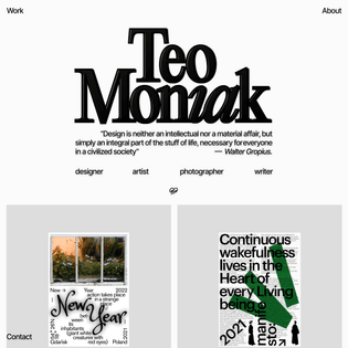 Portfolio / Teo Moniak